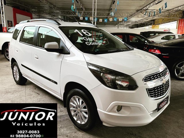  JUNIOR VEICULOS  SPIN LT 1.8 ANO:2016 FLEX + GNV