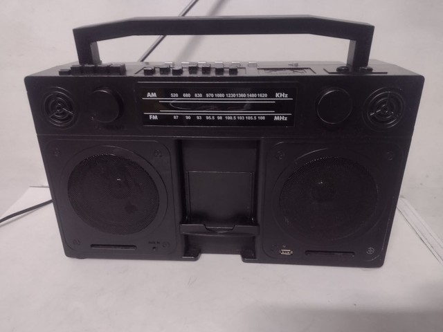 Rádio tipo antigo bombox USB, Aux  - Foto 5