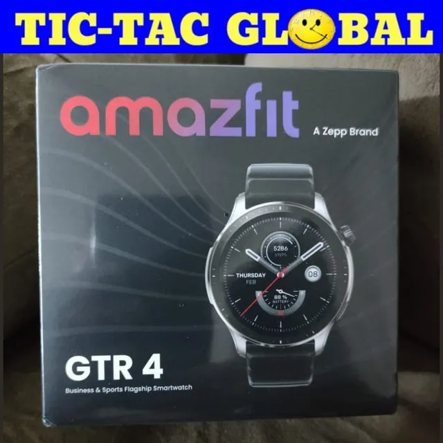 Smartwatch Amazfit GTS 4 Mini Branco  GPS com Satélite e Notificações de  todos apps - Teek