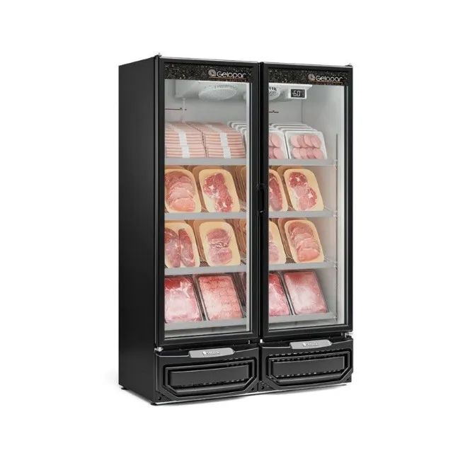 Conservador / refrigerador vertical - 2 portas - marca gelopar - expositor  - Foto 3