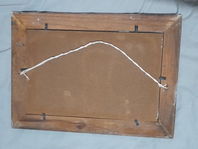 Molduras antiga vidro Bombe  - Foto 4