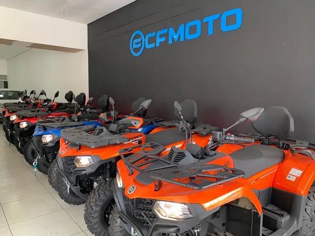 QUADRICICLOS CFORCE  450L, 520 L, 625L e 1.000cc, 4X4 ZERO KM  AUTOMÁTICO PRETO E LARANJA - Foto 4
