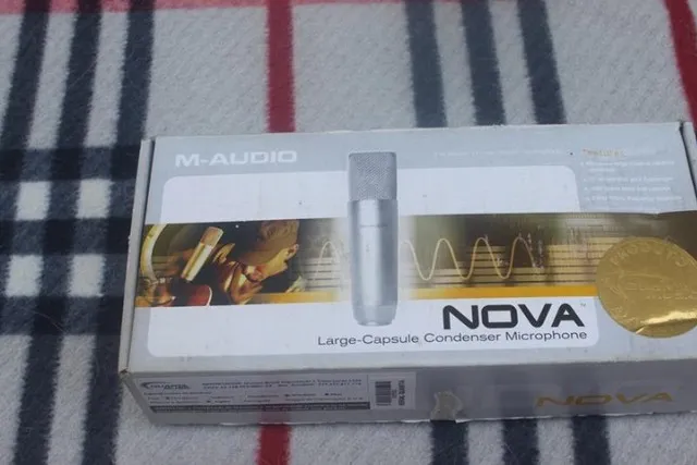 Microfone Condensador M-Audio Nova class a fet