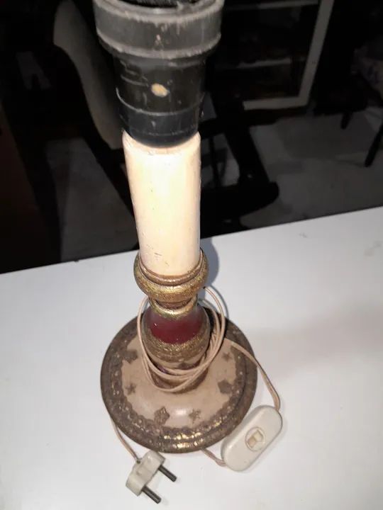 Abajur de Mesa Vintage - Foto 3
