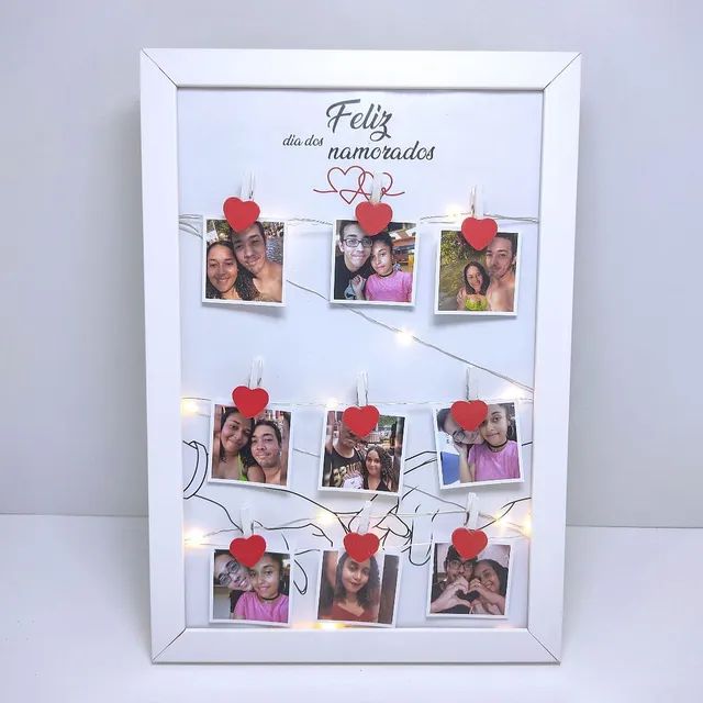 Porta-Retrato De luz Personalizado 