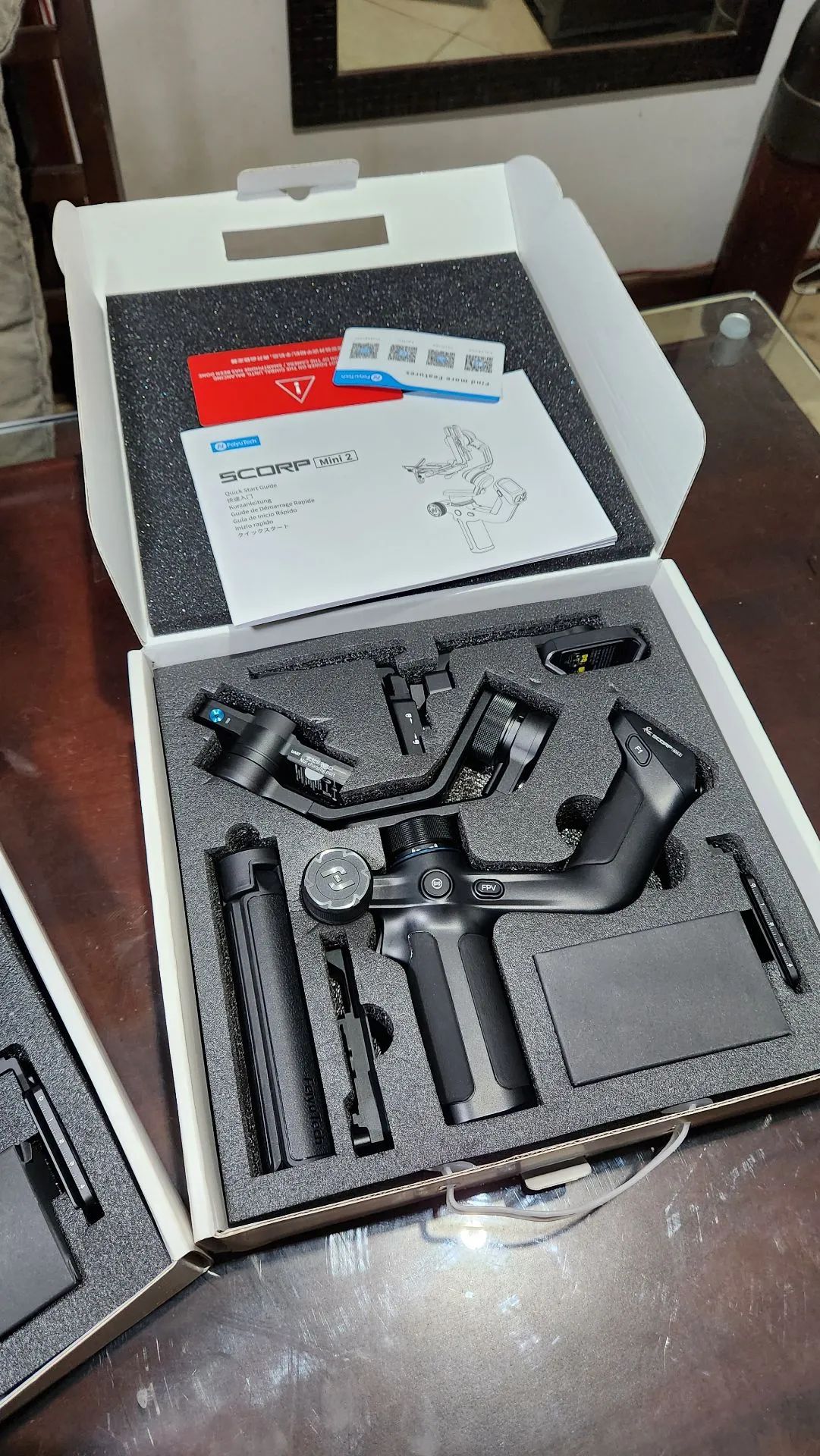 FeiyuTech SCORP Mini 2  estabilizador de câmera / gimbal smartphone - Novo - Foto 2