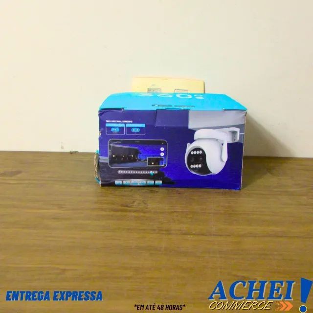Câmera de Segurança IR Wi-Fi Importada Visão Noturna - Novo - Foto 2