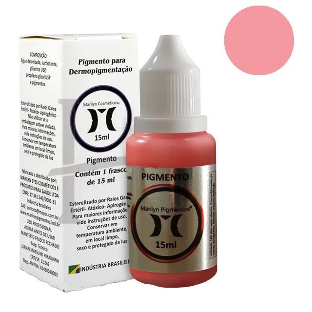 Pigmento Marilyn 15ml -  Rosa Light - Foto 2