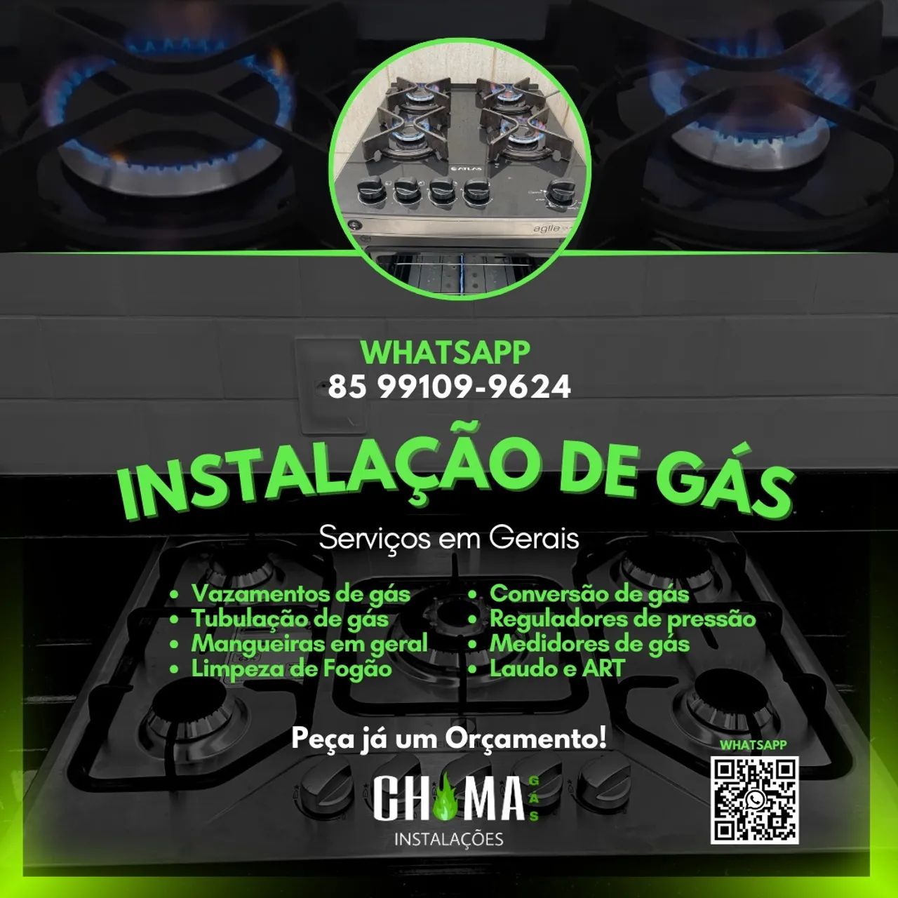 Instalação de Gás em Fortaleza - Serviços Completos