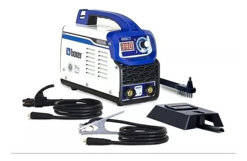 Máquina Solda Inverter Touch 150 Bv Branco/azul 110v/220v Profissional Boxer