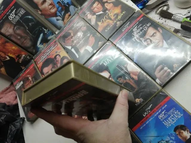 Lote 15 fitas vhs 007 James Bond! - Foto 4