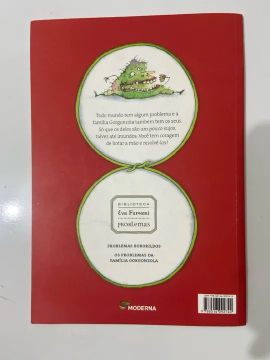 Livro Os Problemas da Família Gorgonzola - Eva Furnari - Foto 2