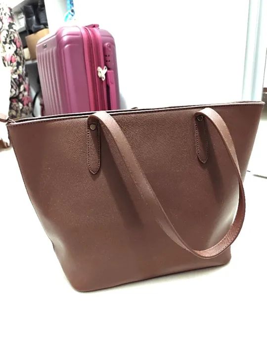 Bolsa marrom (nunca usada)