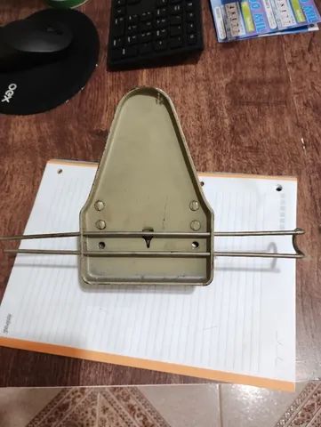 Furador de papel em ferro fundido coleção antigo - Foto 2