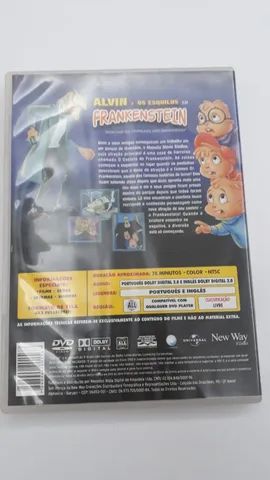 Dvd Alvin E Os Esquilos Em Frankestein - Original - Foto 2