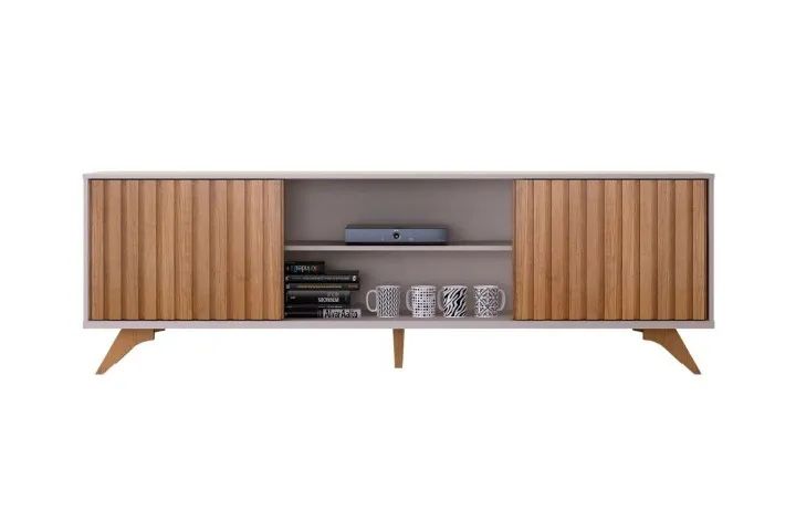 Rack Bancada Pé Retrô P/TVs Até 65 Polegadas 2.0M. São Produtos Novos Direto da Fábrica! - Foto 2
