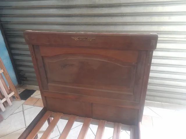 Cama art noveau original em ótimo estado - Foto 3