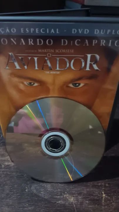 O aviador filme dvd  - Foto 5