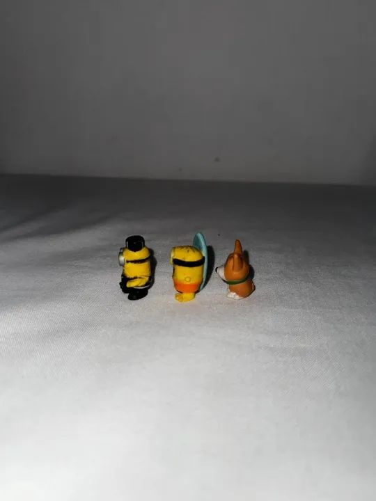 Miniaturas: Minions Kit Com 3 - Disney Original - Foto 2