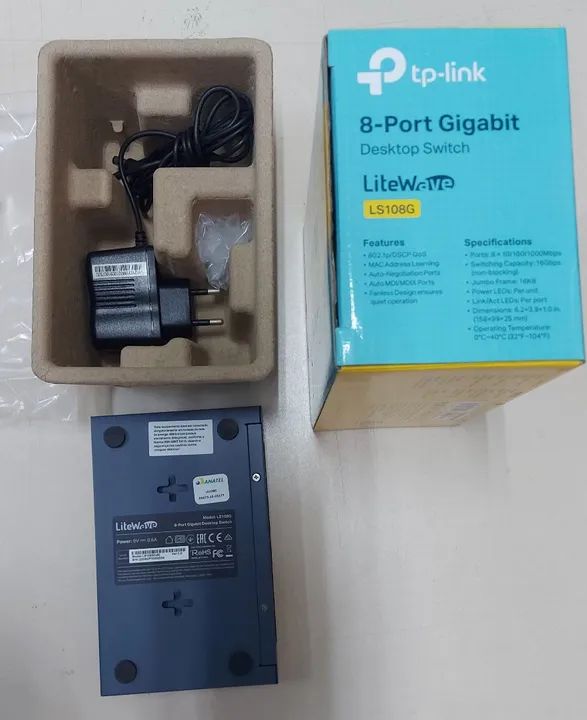 Switch tp-link 8 portas LS108G