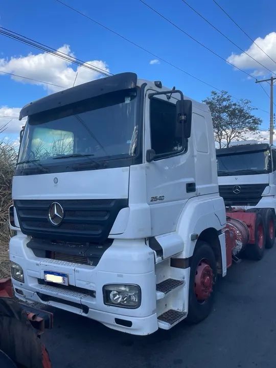 Mercedez Axor 2540 6x2 2008 Branco