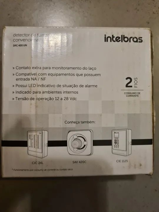 Detector de fumaça Intelbras DFC 420 UN - Foto 2