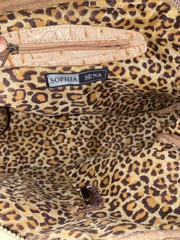 Bolsa em couro legítimo (Sophia Sena) 24x30 - Foto 5