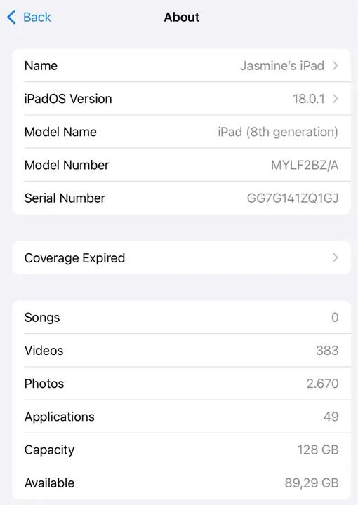 iPad 128 GB 8ª 10,2 Polegadas - Foto 3