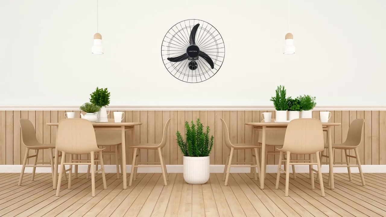 Ventilador de Parede 60cm Ventisol 03 Pas BIVOLT Oscilante 200W Novo (PROMOÇÃO) - Foto 3