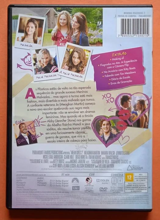 Dvd Meninas Malvadas 2 - Elas Estão de Volta  - Foto 2