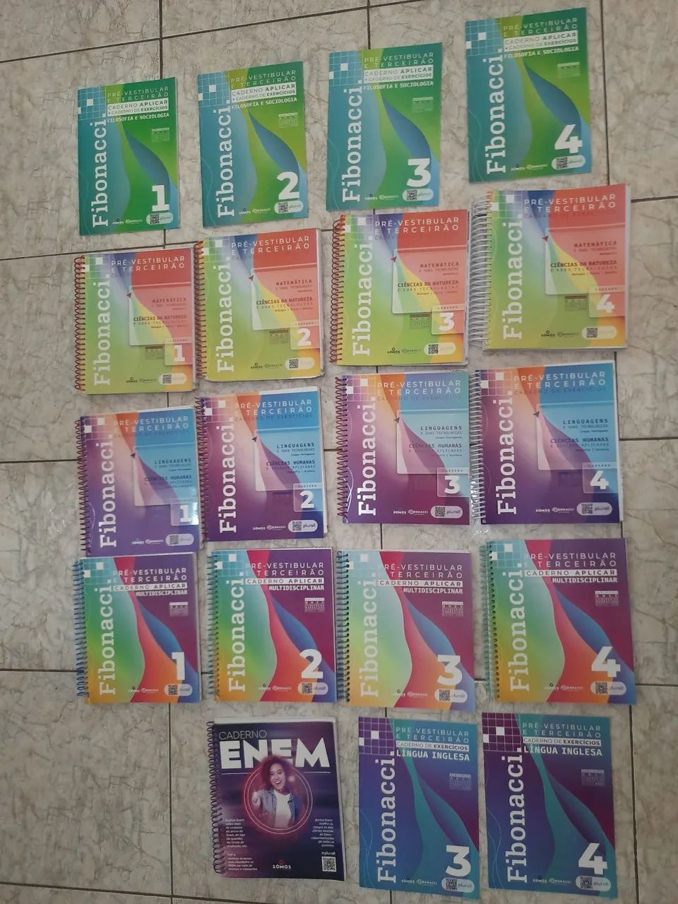  ENEM Apostila Fibonacci pré-vestibular