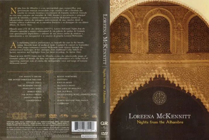 Dvd Loreena Mckennitt - Nights From The Alhambra - CDs, DVDs etc