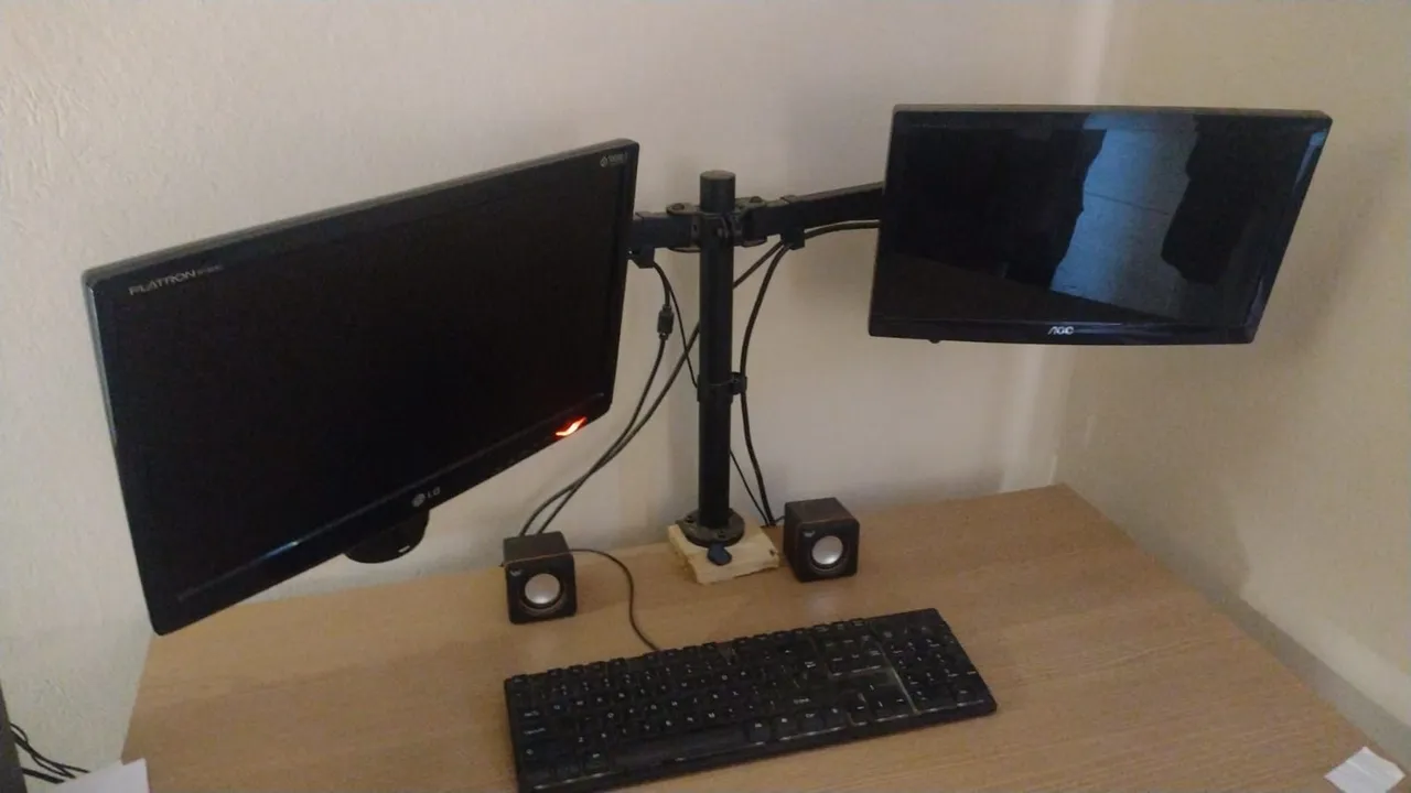 Pc gamer + 2 monitores, teclado, mouse