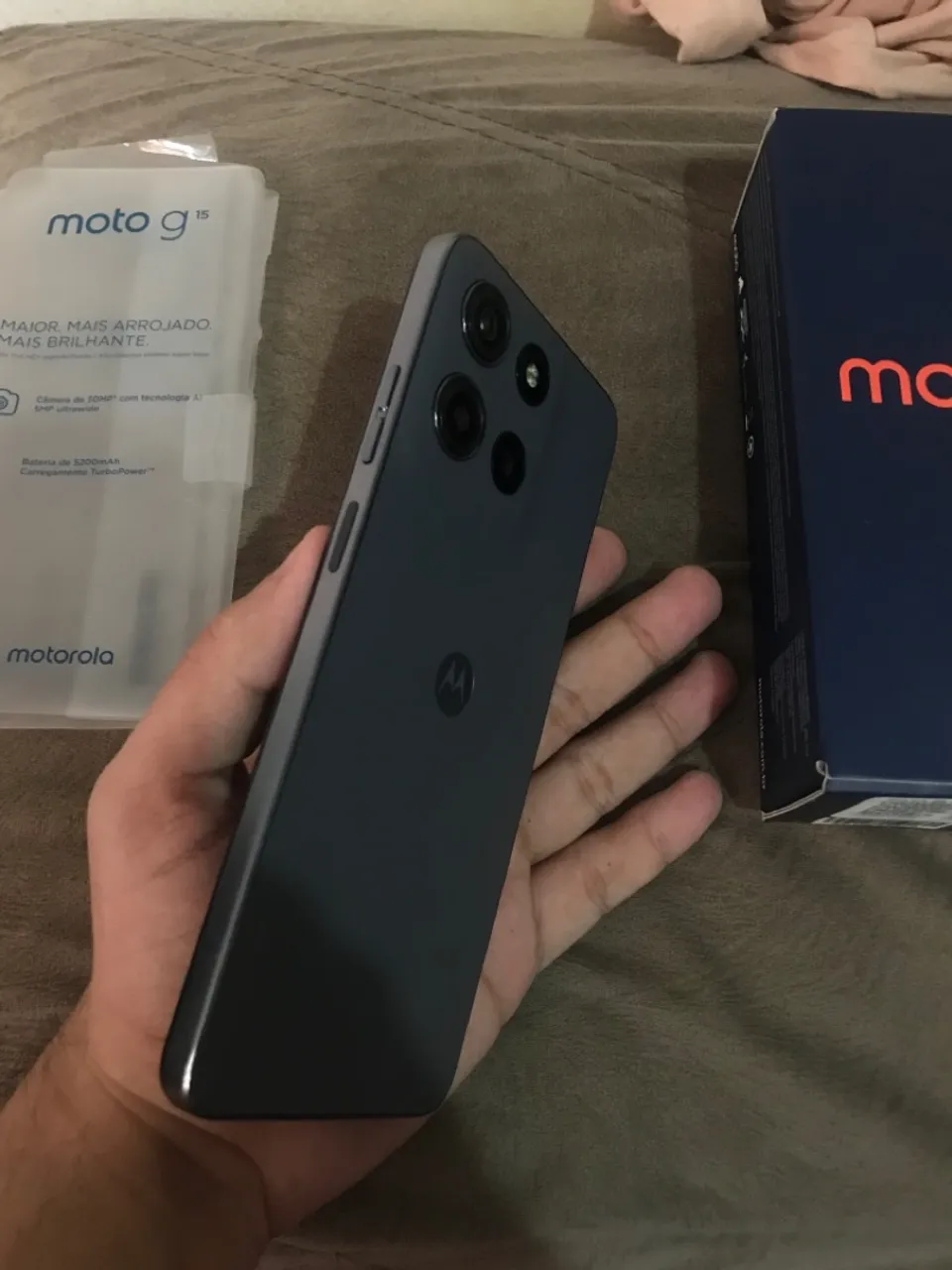 VENDO CELULAR MOTO G15 NA CAIXA !!! Aceito propostas