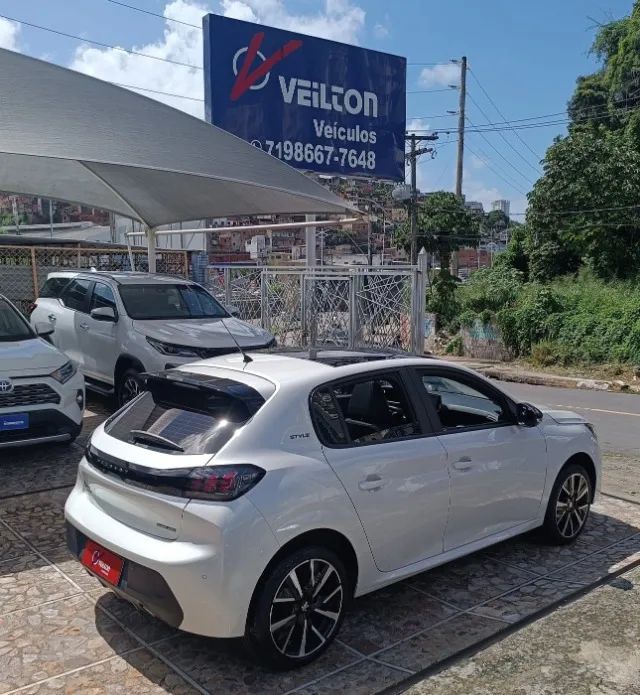 Peugeot 208 Style 2024 1.0 Turbo Teto Unico Dono 10.800km   - Foto 4