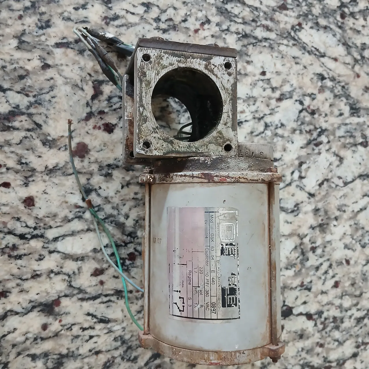 Motor de portão.