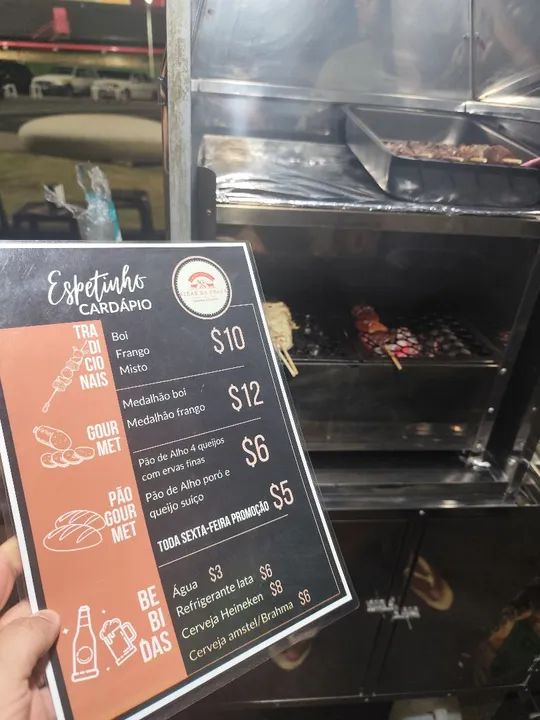 Carrinho de Churrasquinho montado  - Foto 5