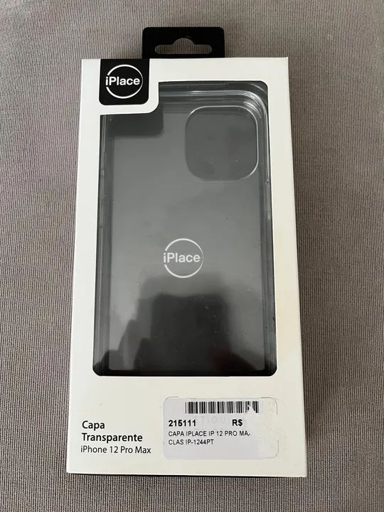 Capa Transparente iPlace iPhone 12 e 13 Pro Max