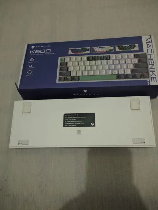 Teclado Mecânico machenike k500 60% switch red - Foto 2