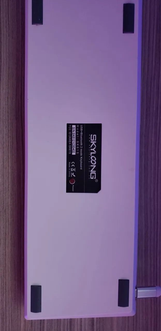 Teclado Mecânico skyloong sk61 - Foto 3