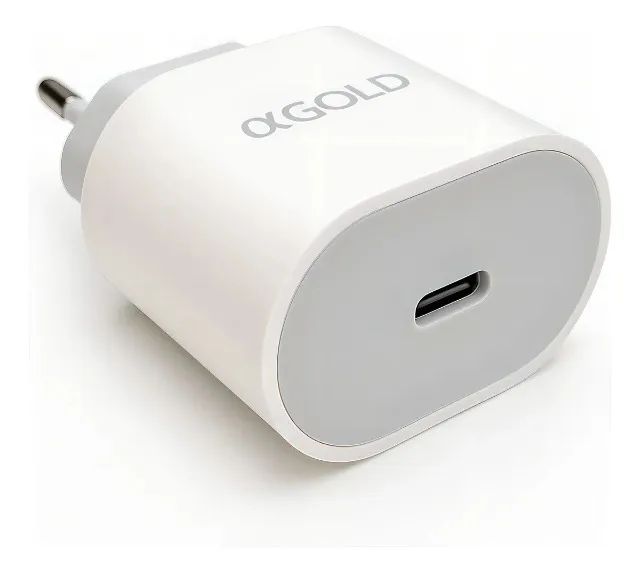 Carregador Celular Rapido 30w A'gold Ca31-2 6.1a Turbo Tipo C Para iPhone Loja Coimbra  - Foto 3