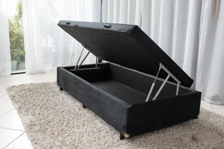Cama Box Baú Solteiro Entrega em 24h Frete Grátis