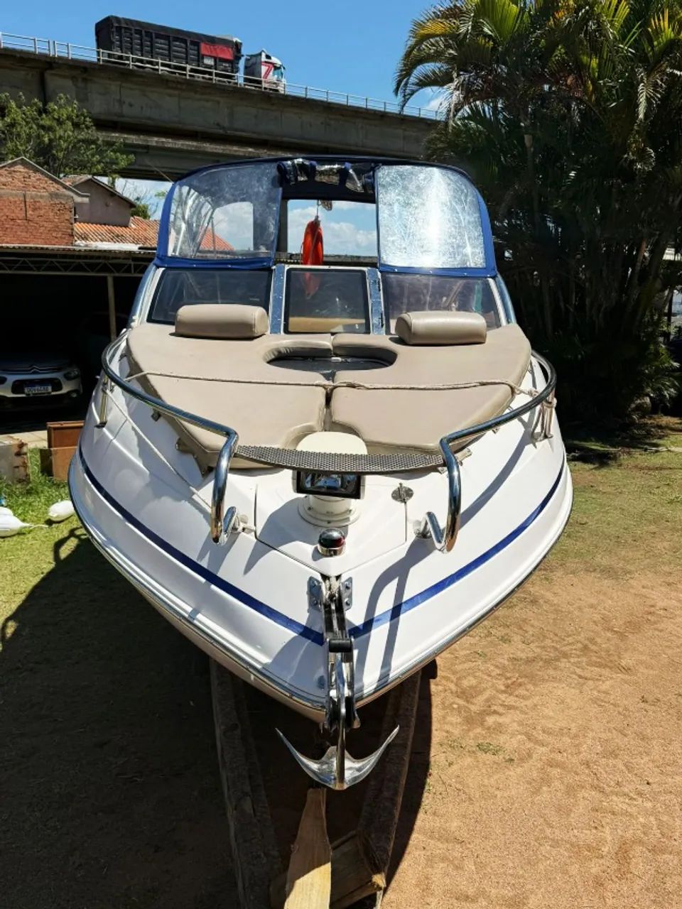 Lancha Focker 215 - Ano 2007 - Evinrude E-TEC 150Hp - Foto 5