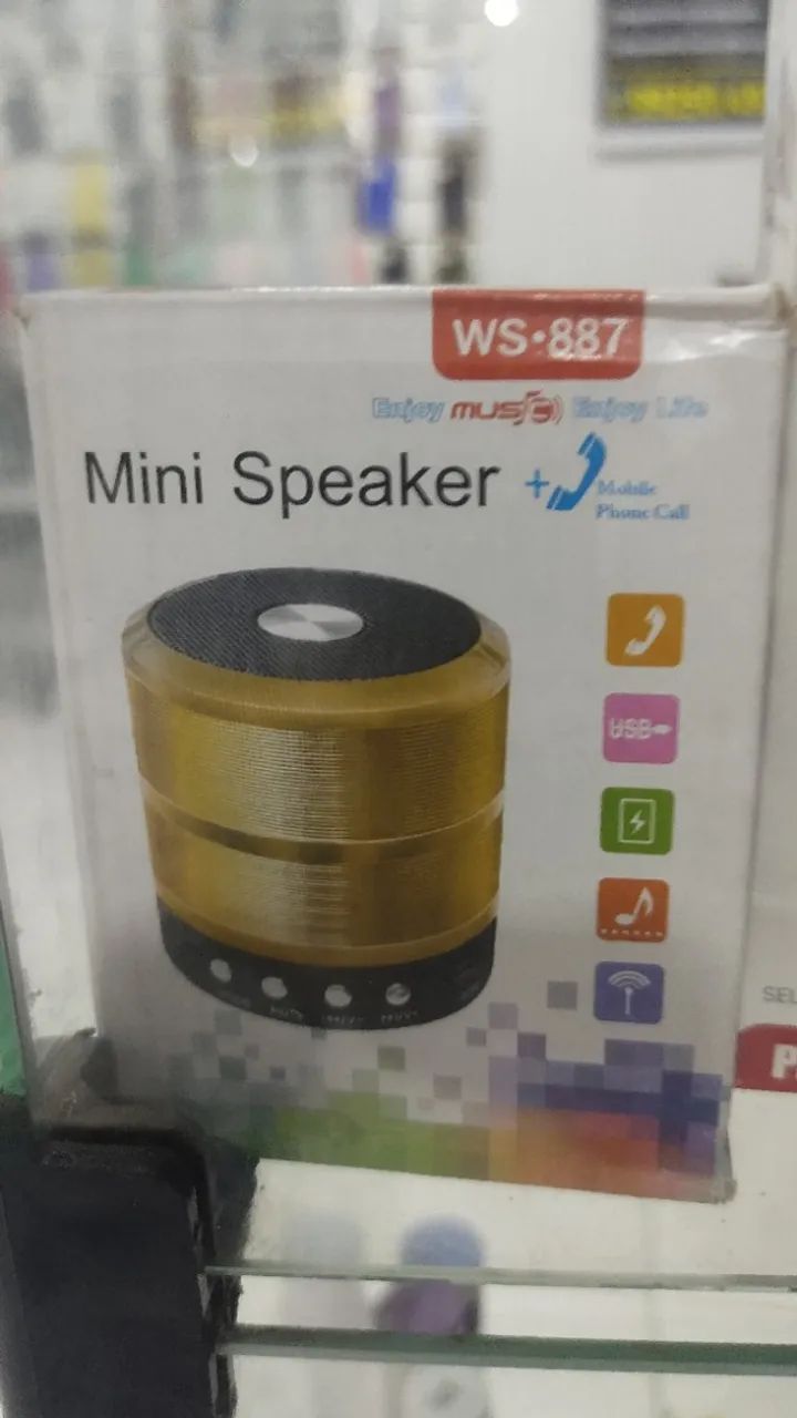 Mini Caixinha De Som Bluetooth 