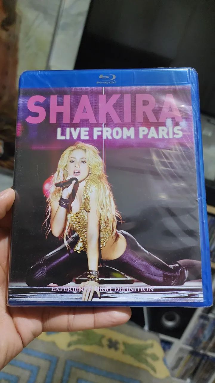 Blu-ray Shakira Live From Paris Lacrado