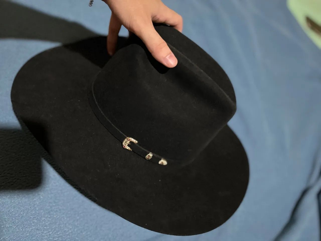 Chapéu Cowboy Preto - Stetson Cowboy Hat El Patron 30x Black