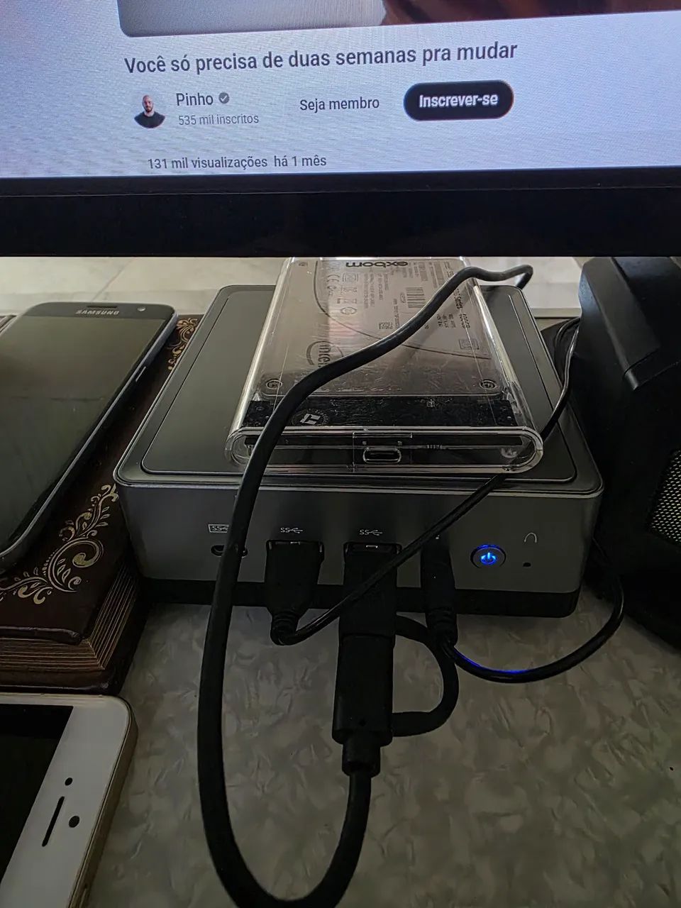 Mini Pc Ryzen 5 3550h/8gb Ddr4/ M2 