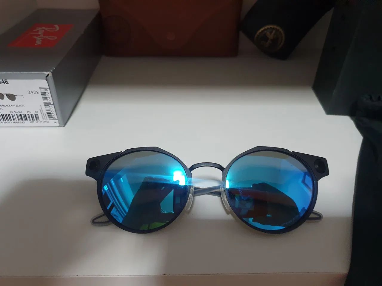 Óculos oakley deadbolt titanium prizm polarized  - Foto 2