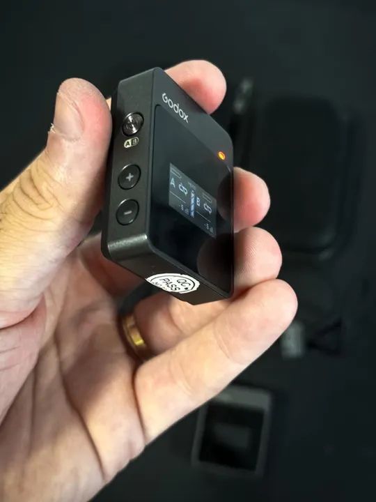 Kit de Microfone Lapela Sem Fio Godox - Foto 6
