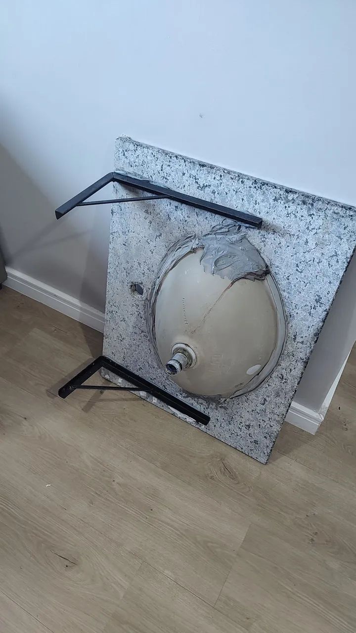 Cuba Deca com Pedra para Banheiro - Foto 4